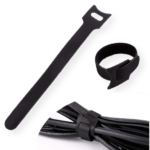 Value Kabelbinder - Schwarz - 20 Stück Paket - Kabelbinder und -riemen - 150 mm Länge