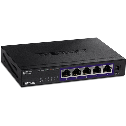 TRENDnet TEG-S380 8 Anschlüsse Ethernet-Switch - 2 Unterstützte Netzwerkschicht - 12,40 W Stromverbrauch - Verdrilltes Dop