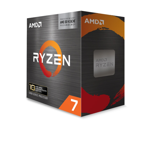 AMD Ryzen 7 5800X3D. Processor family: AMD Ryzen™ 7, Processor socket: Socket AM4, Processor lithography: 7 nm. Memory cha