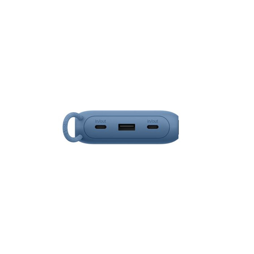 Belkin BoostCharge Stromspeicher - Blau - für Smartphone, iPhone, iPad, AirPod, USB Typ C Gerät, Nintendo Switch, iPad min