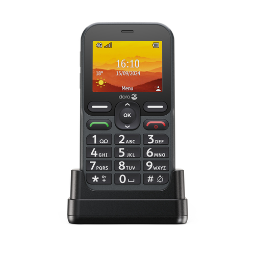 Doro Leva L11 DFC-0510 128 MB Feature Phone - 6.1 cm (2.4") TFT 240 x 320 - Cortex A7Single-core (1 Core) 1 GHz - 64 MB RA