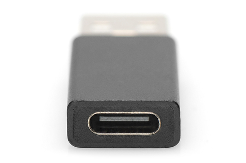 Digitus Datentransferadapter - 1 - Nickel Anschluss - Schwarz