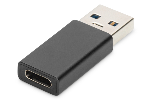 Digitus Datentransferadapter - 1 - Nickel Anschluss - Schwarz
