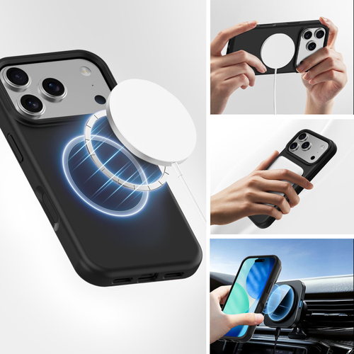 4smarts Cupertino. Etui-Typ: Rand, Markenkompatibilität: Apple, Kompatibilität: iPhone 17 Pro, Maximale Bildschirmgr�ße: 1