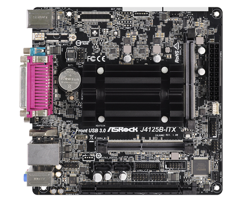 Asrock J4125B-ITX, Intel, Intel® Celeron®, J4125, DDR4-SDRAM, 8 GB, DIMM