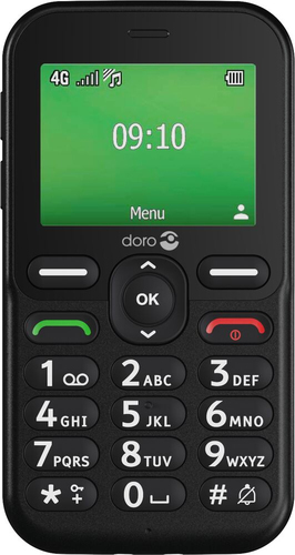 Doro Leva E10 Feature Phone - 4G - Schwarz - Bar - kein SIM-Lock