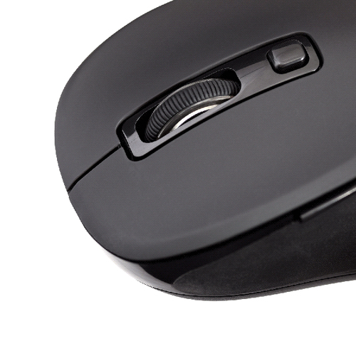 V7 MW300 Mouse - Radio Frequency - USB - Optical - 6 Button(s) - Wireless - 9.14 m - 2.40 GHz - 1000 dpi - Symmetrical