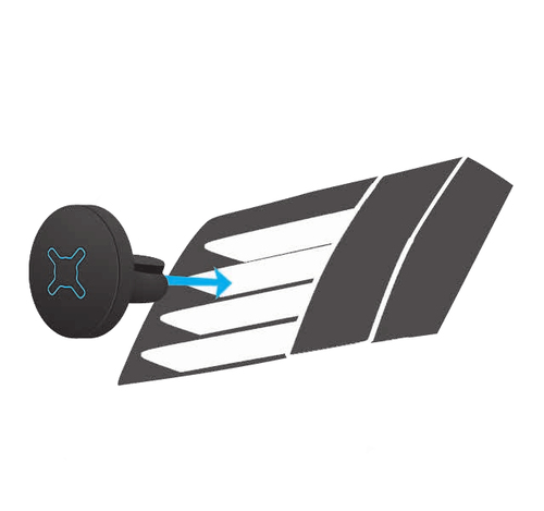 Mobilis U.FIX. Mobile device type: Mobile phone/Smartphone, Type: Passive holder, Proper use: Car, Product colour: Black