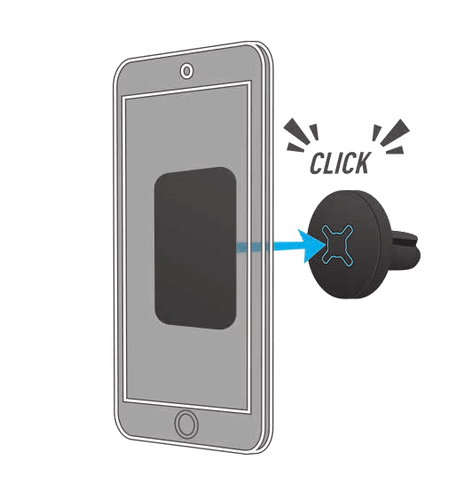 Mobilis U.FIX. Mobile device type: Mobile phone/Smartphone, Type: Passive holder, Proper use: Car, Product colour: Black