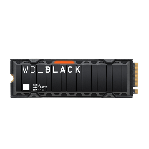 WD Black Solid State-Laufwerk - M.2 2280 Intern - 1 TB - PCI Express NVMe (PCI Express NVMe 4.0 x4) - Desktop-PC, Spielkon