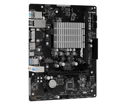 ASRock N100M Desktop-Mainboard - Micro ATX - N-Serie, Celeron Unterstützter Prozessor - 32 GB DDR4 SDRAM Maximaler Arbeits