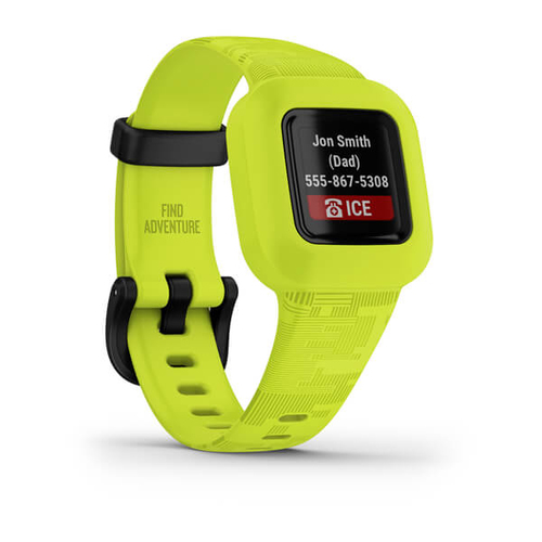 Garmin vivofit jr. 3. Display type: MIP, Display resolution: 112 x 112 pixels. Device type: Armband activity tracker, Form