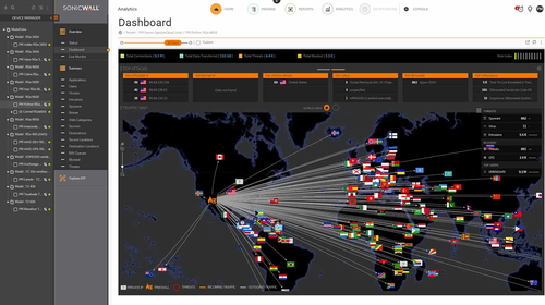 SONICWALL ANALYTICS SOFTWARE FOR TZ600 SERIES 1YR