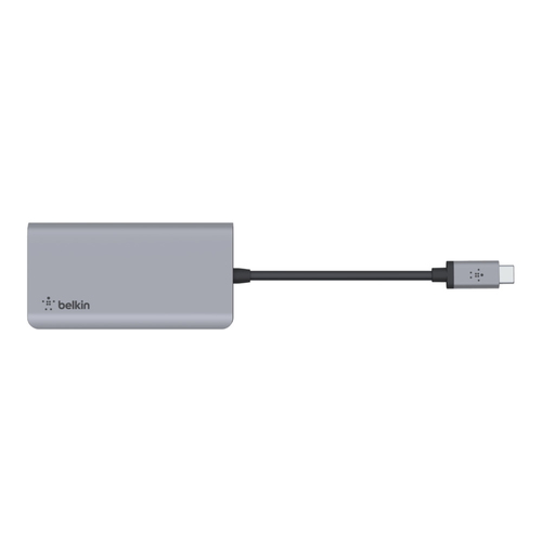 Belkin Connect USB-Typ C Docking Station - Ladefunktion - 4K - 3840 x 2160 - 2 x USB-Anschlüsse - 2 x USB 3.0 - 2 x USB Ty