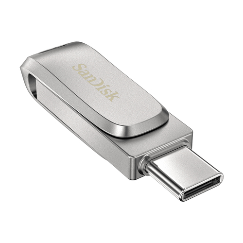 SanDisk Ultra Dual Drive Luxe. Capacidade: 1 TB, Interface de dispositivo: USB Type-A / USB Type-C, Versão USB: 3.2 Gen 1 
