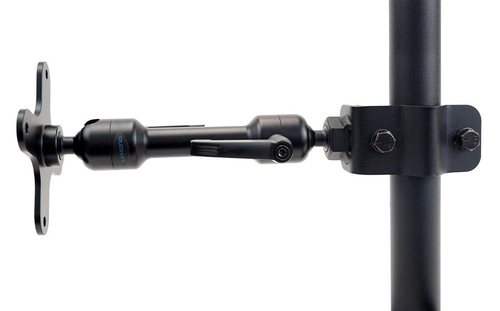Zirkona Stangenbefestigung für Dock, Cradle, Peripheriegerät - max. 1,81 kg Traglast - 75 x 75 - VESA-Wandhalterungsnorm