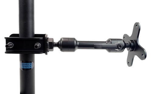 Zirkona Stangenbefestigung für Dock, Cradle, Peripheriegerät - max. 1,81 kg Traglast - 75 x 75 - VESA-Wandhalterungsnorm