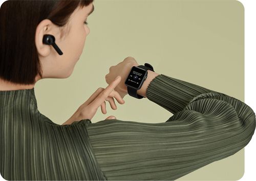 Xiaomi Mi Watch Lite. Display diagonal: 3.56 cm (1.4"), Display technology: TFT, Display resolution: 320 x 320 pixels, Tou