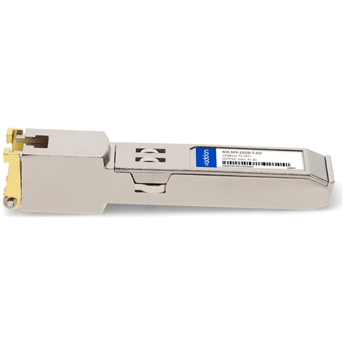 AddOn SFP+ - 48 x RJ-45 100/1000/10000Base-TX LAN - 1 - TAA Compliant - For Optical Network, Data Networking - Optical Fib