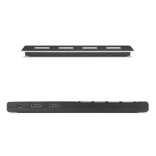 Belkin F1DN004MOD-KM-4 KVM-Switchbox - TAA-konform - 4 Computer - 1 Lokaler Benutzer(n) - 4 x USB - Desktop, Wandmontierbar