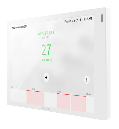 Crestron TSS-770-W-S. Product colour: White, Operating temperature (T-T): 0 - 40 °C, Operating relative humidity (H-H): 10
