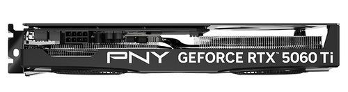 Carte Graphique PNY NVIDIA GeForce RTX 5060 Ti - 16 Go GDDR7 - 2,69 GHz Boost clock - 128 bit Largeur de bus - PCI Express