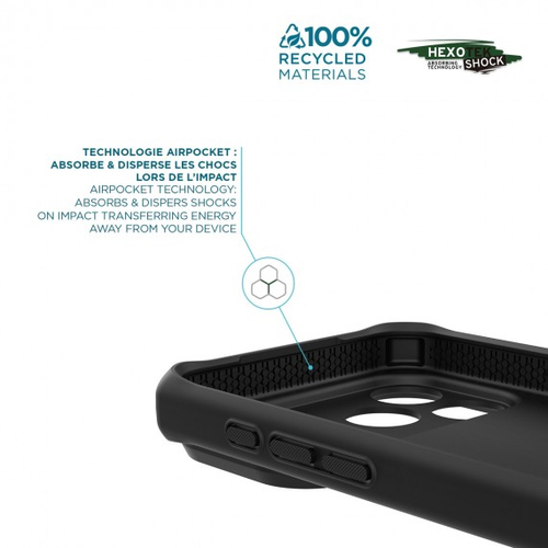 MOBILIS SPECTRUM_R Robust Hülle für Apple iPhone 17 Pro Smartphone - Schwarz - Massiv - Sturzsicher, Anitbakteriell, Stoßf