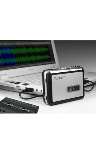 Technaxx DigiTape DT-01 Tragbarer Kassettenspieler - USB - Kopfhörer