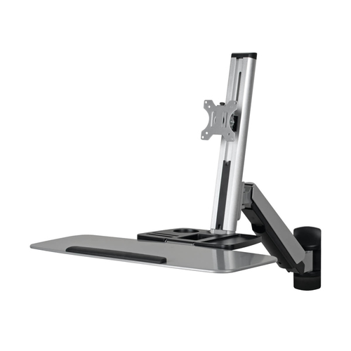Tripp Lite series WorkWise WWSS1332W Wandhalterung für Flachbildschirm, TV, Tastatur, Telefon, Lüfter - Schwarz - 1 Unters