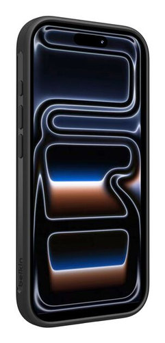 Belkin SheerForce Hülle für Apple iPhone 17 Pro Max Smartphone - Schwarz - Sturzsicher, Schlagfest - Plastik - Kann drahtl