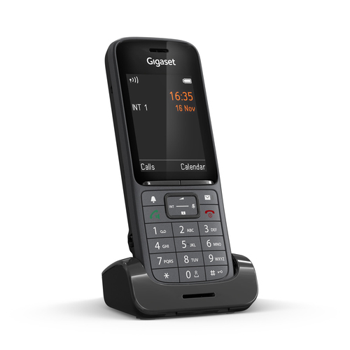 Gigaset SL800H PRO, Analoges/DECT-Telefon, Kabelloses Mobilteil, Freisprechen für mehr Gesprächskomfort, 500 Eintragungen,
