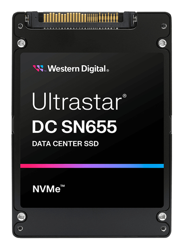 WD Ultrastar DC SN655 WUS5EA176ESP7E3 7,68 TB Unidade de estado sólido - Interno (PCI Express NVMe 4.0) - leitura intensiv