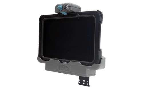 Gamber-Johnson SLIM. Tipo de dispositivo móvel: Tablet/UMPC, Tipo: Suporte ativo para telemóvel, Uso próprio: Carro, Cor d