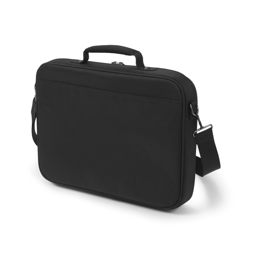 Dicota Eco Tasche für 35,6 cm (14 Zoll) bis 39,6 cm (15,6 Zoll) Notebook - Schwarz - 300D Polyethylene Terephthalate (PET)