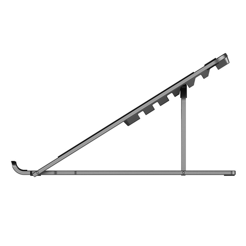 Alogic Metro Notebook-Ständer - Schreibtisch - Aluminiumlegierung, Silikon - Grau