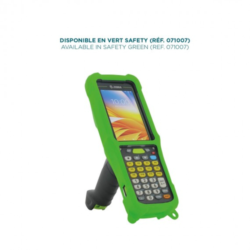 MOBILIS Robust Hülle für Zebra Mobilcomputer - Schwarz - Stoßdämfpend, Spritzwassergeschützt, Staubfest, Temperaturbeständ