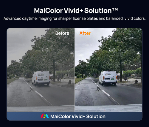 70mai M800 + RC14. HD type: 4K Ultra HD, Main camera resolution: 3840 x 2160 pixels, Main camera viewing angle: 140°. Inte