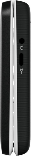 Doro Leva E30 Feature Phone - Flexibler faltbarer Bildschirm - 4G - Schwarz, Weiß - Flip - kein SIM-Lock