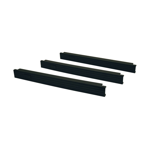Tripp Lite SR1UPANEL200 SmartRack 1U Blanking Panel Kit, Toolless-Mounting, 200 pieces. Product colour: Black. Quantity pe