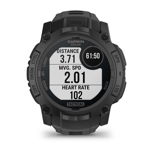 Garmin Instinct . Display diagonal: 3.05 cm (1.2"), Display technology: AMOLED, Display resolution: 390 x 390 pixels, Touc