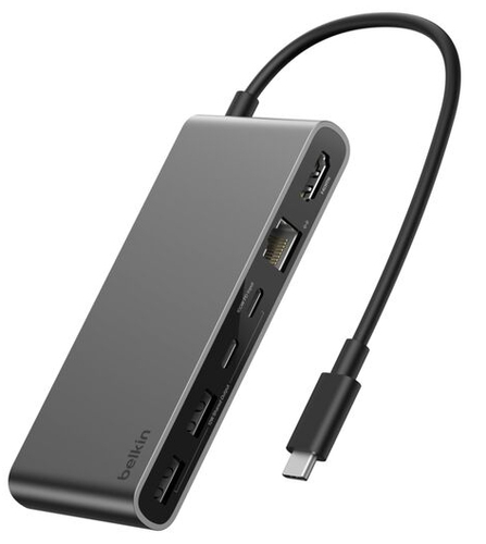 Belkin Connect USB-Typ C Docking Station für Notebook, Tablet-PC, Smartphone, Workstation - Ladefunktion - Speicherkartenl