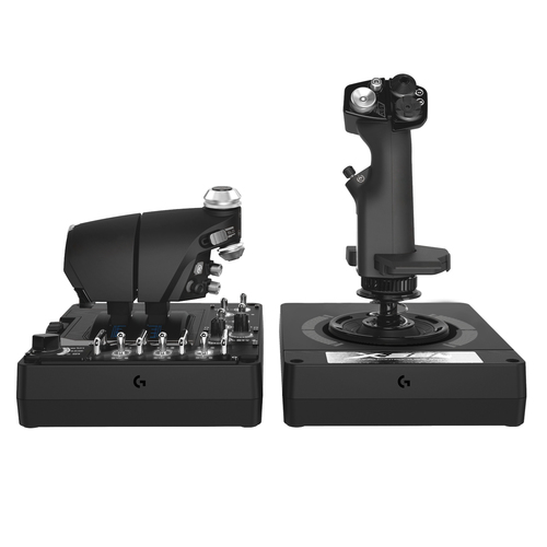 Logitech G G X56 HOTAS RGB. Tipo de unidade: Simulador de voo, Plataformas gaming suportadas: PC, Tecnologia de controlo d