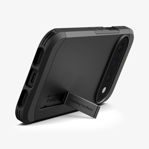 Spigen Tough Armor Case for Google Pixel 11 Pro Smartphone - Black - Wireless Charging Compatible