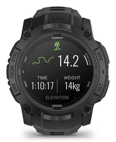Garmin Instinct 3 Tactical Edition. Display diagonal: 3.3 cm (1.3"), Display technology: AMOLED, Display resolution: 416 x