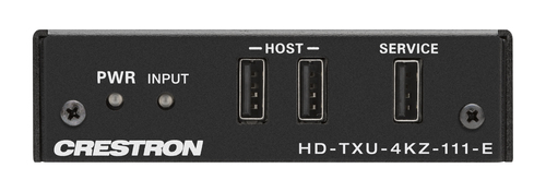Crestron HD-TXU-4KZ-111-E. Tipo: Receptor AV, Resolução Máxima: 4096 x 2160 pixels, Tipos de cabos suportados: Cat5e. Tecn
