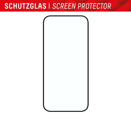 DISPLEX Premium Glas (Full Cover) für Apple iPhone 15/15 Pro