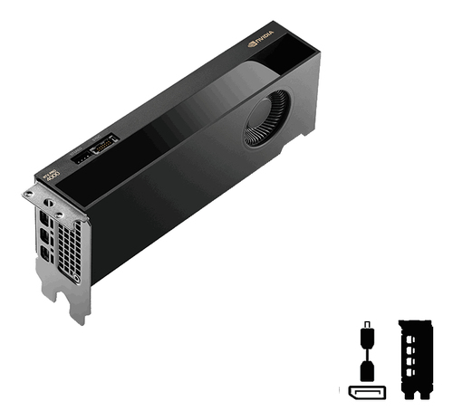 PNY NVIDIA RTX PRO 4000 Graphic Card - 24 GB - Low-profile - 15360 x 8640 - 192 bit Bus Width - PCI Express - DisplayPort 