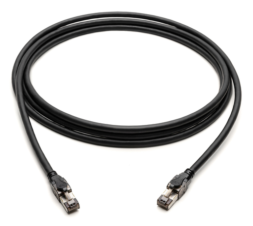 Digitus CAT 8.1 S/FTP patch cable, 3 m, 10 pieces. Cable length: 3 m, Cable standard: Cat8.1, Cable shielding: S/FTP (S-ST