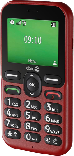 Doro Leva E10 Feature Phone - 4G - Rot - Bar - kein SIM-Lock