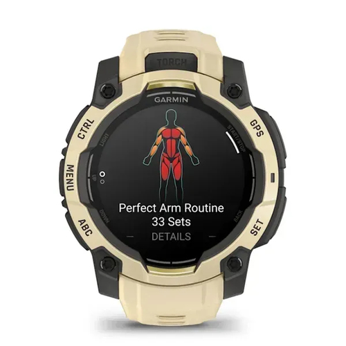 Garmin Instinct 3 AMOLED. Display diagonal: 3.05 cm (1.2"), Display technology: AMOLED, Display resolution: 390 x 390 pixe